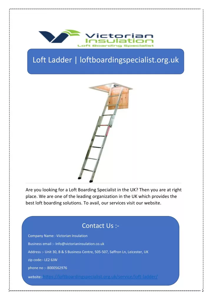 loft ladder loftboardingspecialist org uk