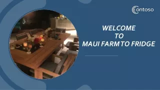 welcome to