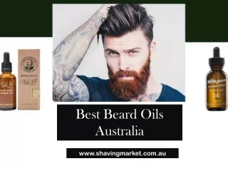 Best Beard Oils Australia