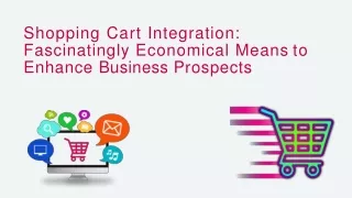 shopping cart integration fascinatingly