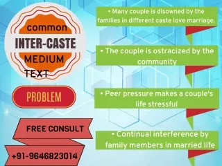 91-9646823014 | How to convince parents for love marriage in different caste-inter-caste love marriage solution in Hind