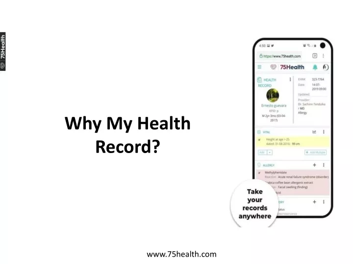 why my health record