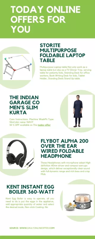 today online offers for you