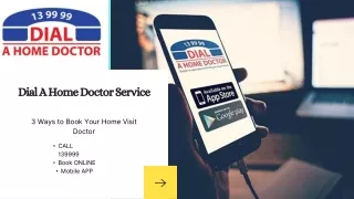 Home Doctor in Brisbane