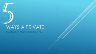 ways a private