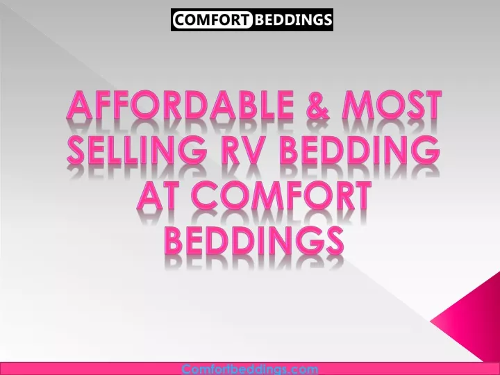 affordable most selling rv bedding at comfort