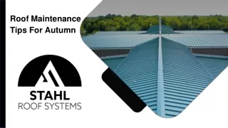 roof maintenance tips for autumn