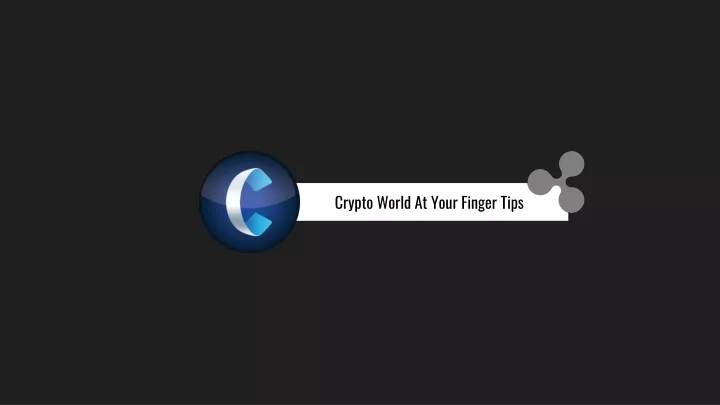 crypto world at your finger tips