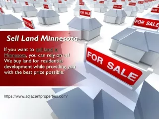 Sell Land Minnesota