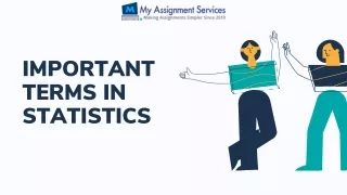 important terms in statistics