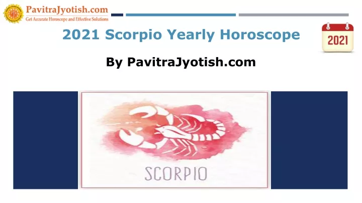 2021 scorpio yearly horoscope