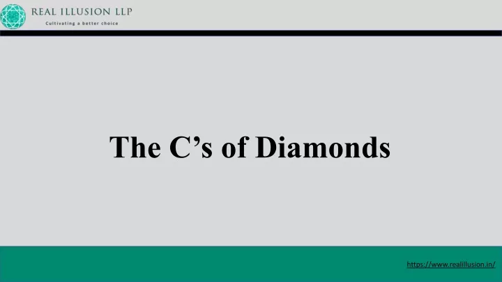 the c s of diamonds