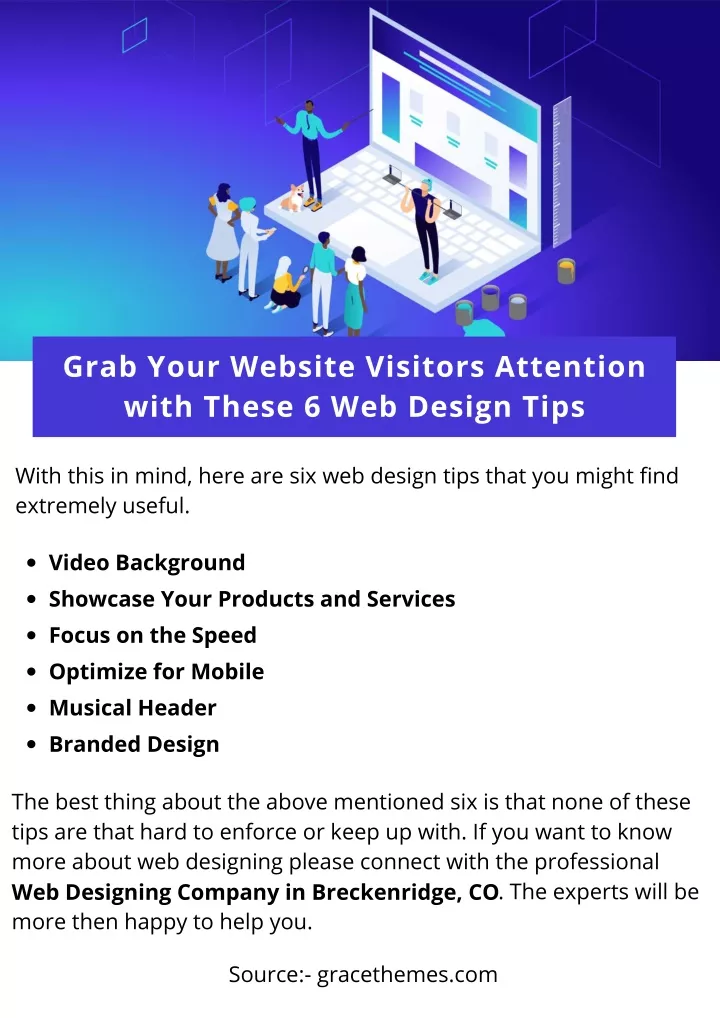 grab your website visitors attention with these