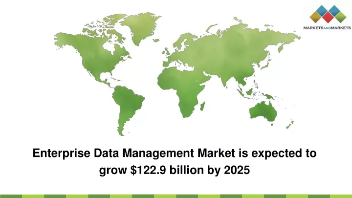 enterprise data management market is expected
