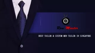 Tailors In Singapore