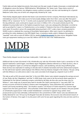 1MBD: Breaking information - Unseen leaked documents