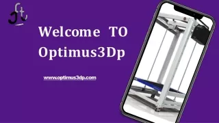 Wellcome to Optimus3dp