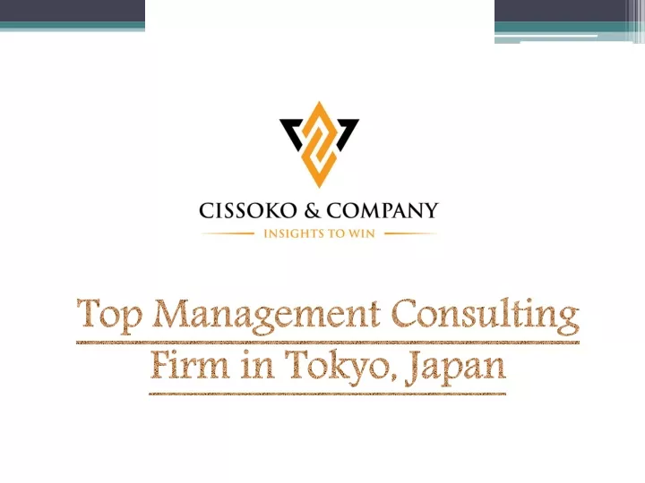 top management consulting firm in tokyo japan