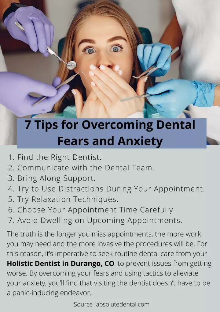 7 tips for overcoming dental fears and anxiety