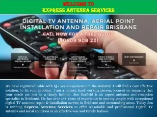 welcome to express antenna services