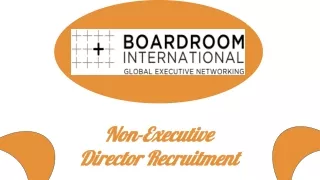Non Executive Director Vacancies in South Africa
