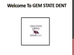 Paintless Dent Removal Boise, Idaho - Gem State Dent - slide 1