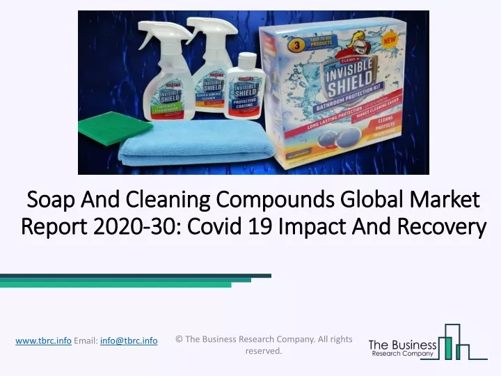 soap and cleaning compounds global market report 2020 30 covid 19 impact and recovery