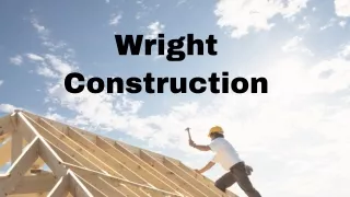 wright construction