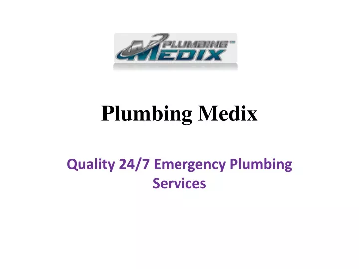 plumbing medix