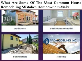 What Are Some Of The Most Common House Remodeling Mistakes Homeowners Make