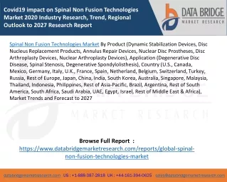covid19 impact on spinal non fusion technologies