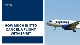 HOW MUCH IS IT TO CANCEL A FLIGHT WITH SPIRIT