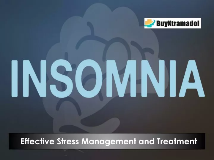 effective stress management and treatment