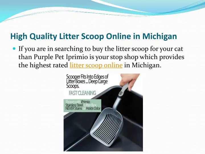 high quality litter scoop online in michigan