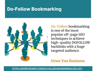 High DA Do Follow Bookmarking Site List in 2020