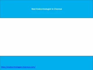 best endocrinologist in chennai