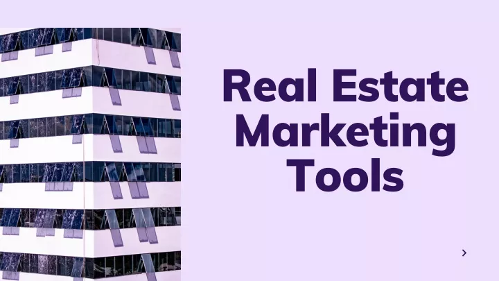 real estate marketing tools