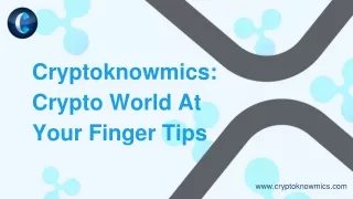 cryptoknowmics crypto world at your finger tips