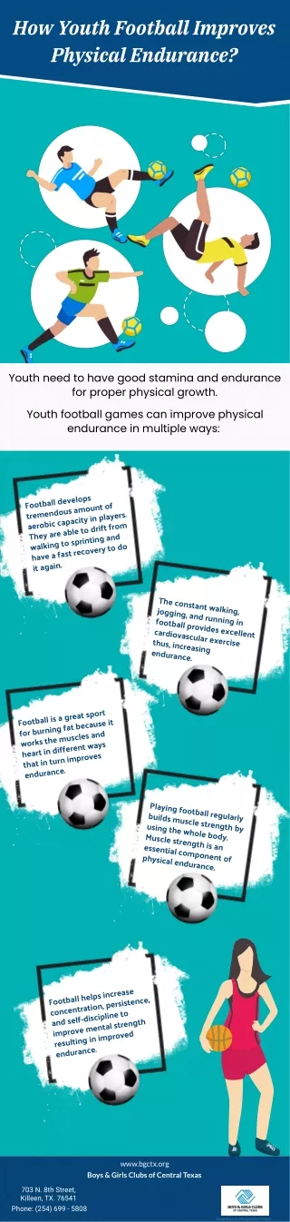 how youth football improves physical endurance