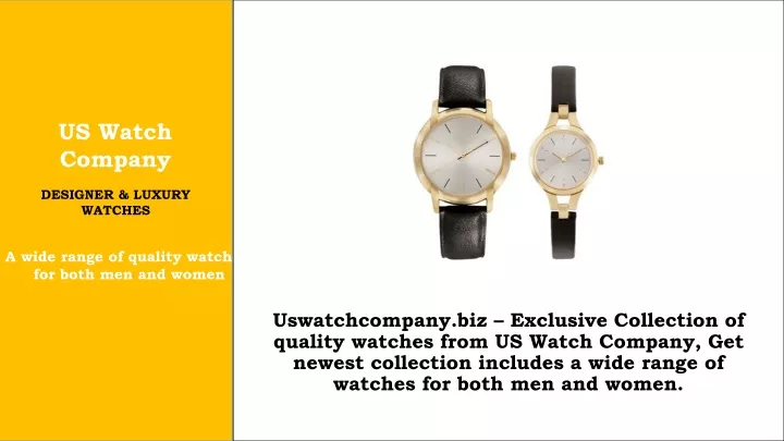 us watch company