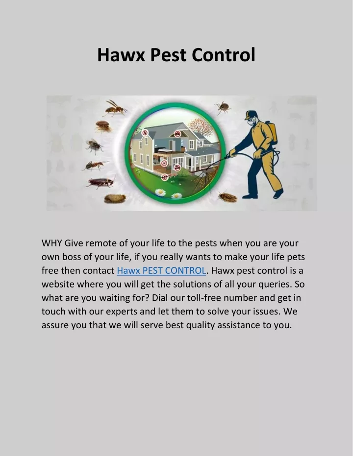 hawx pest control