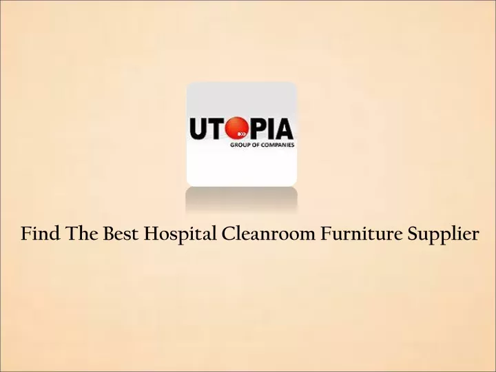 find the best hospital cleanroom furniture
