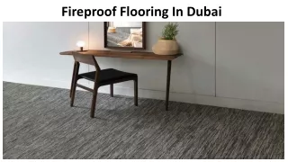 fireproof flooring in dubai