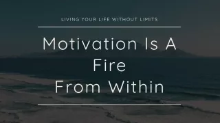 living your life without limits