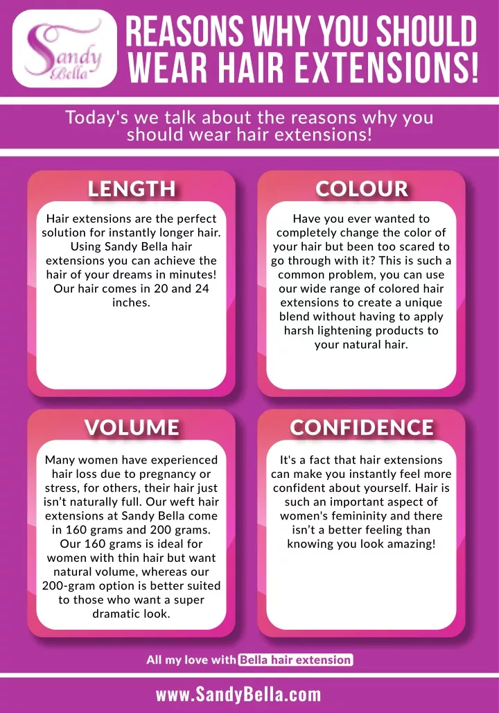 reasons why you should wear hair extensions