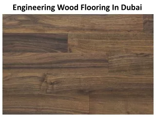 engineering wood flooring in dubai