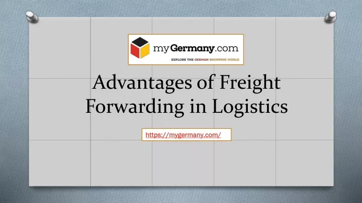 advantages of freight forwarding in logistics