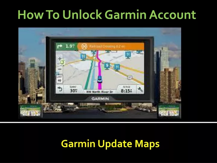 how to unlock garmin account