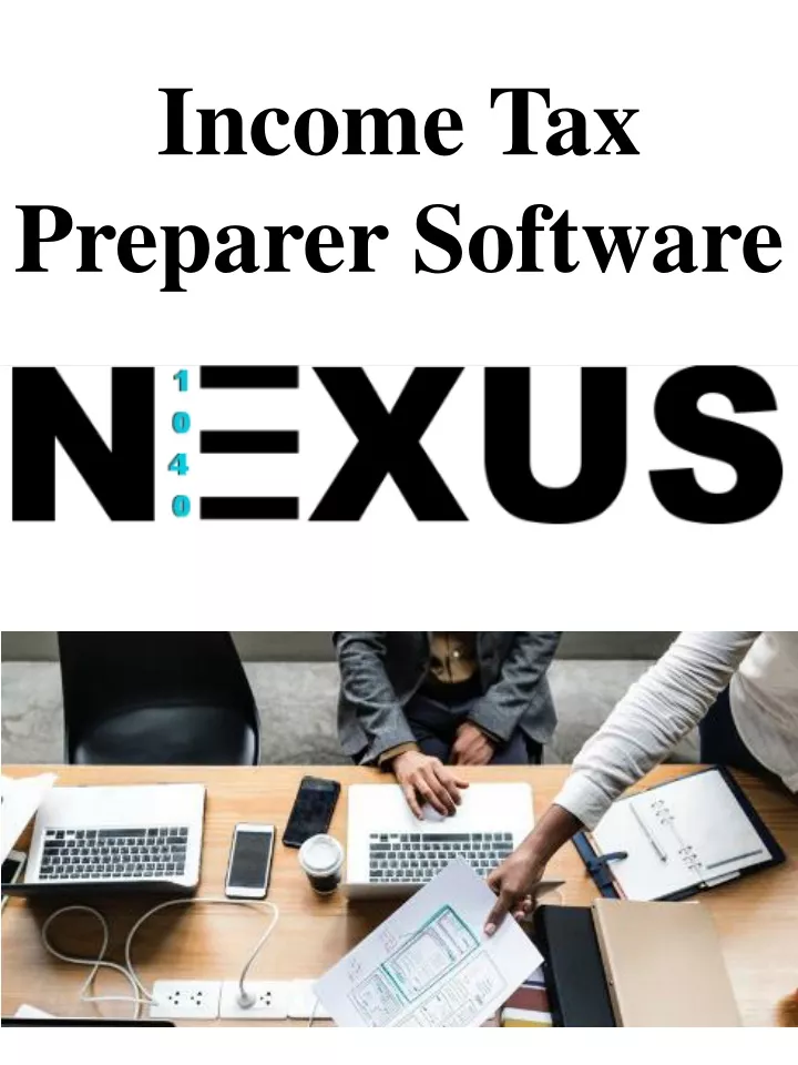 income tax preparer software