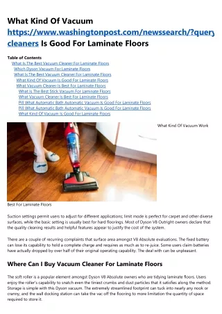 Pill What Automatic Bath Automatic Vacuum Is Good For Laminate Floors